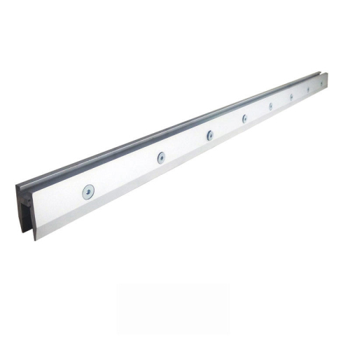 Sliding door glass clamp