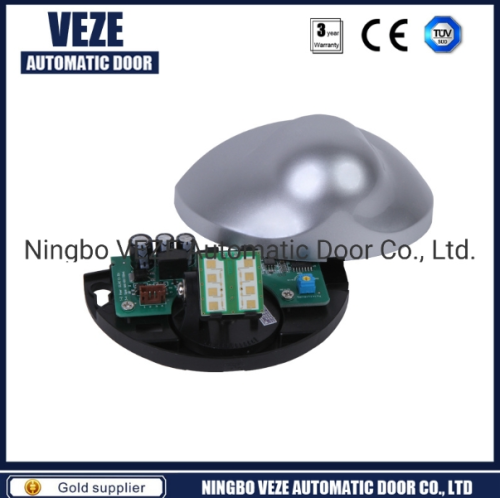 Microwave infrared sensors for glass door