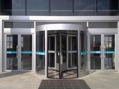 Curved sliding door opener