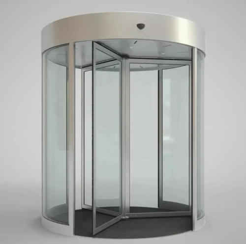 Automatic curved sliding door operator