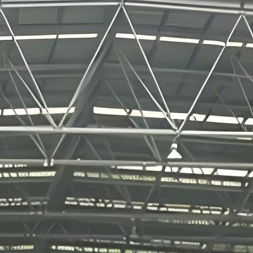 Customizable Steel Space Frame for Industrial Plants