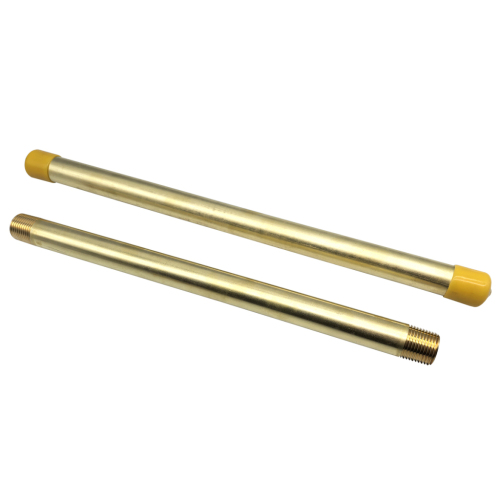 C36000 Brass Nipple Brass Pipe Fitting Threaded Long Nipple Tube Fittings NPT Male 12-inch 14-inch Length Nipple