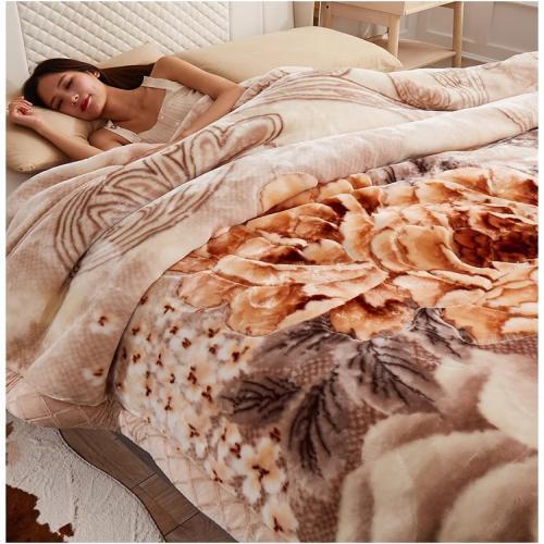 Eco Friendly & Safety Certified Raschel Throw 0 Fluorescent No Formaldehyde Plush for Bed Sofa All Season