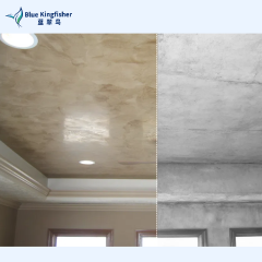 Blue Kingfisher high-end wall plaster Venetian plaster art paint luxury texture