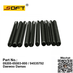 PIN-DIFFERENTIAL PINION SHAFT 09205-05003-000 / 94535792 FOR DAEWOO DAMAS