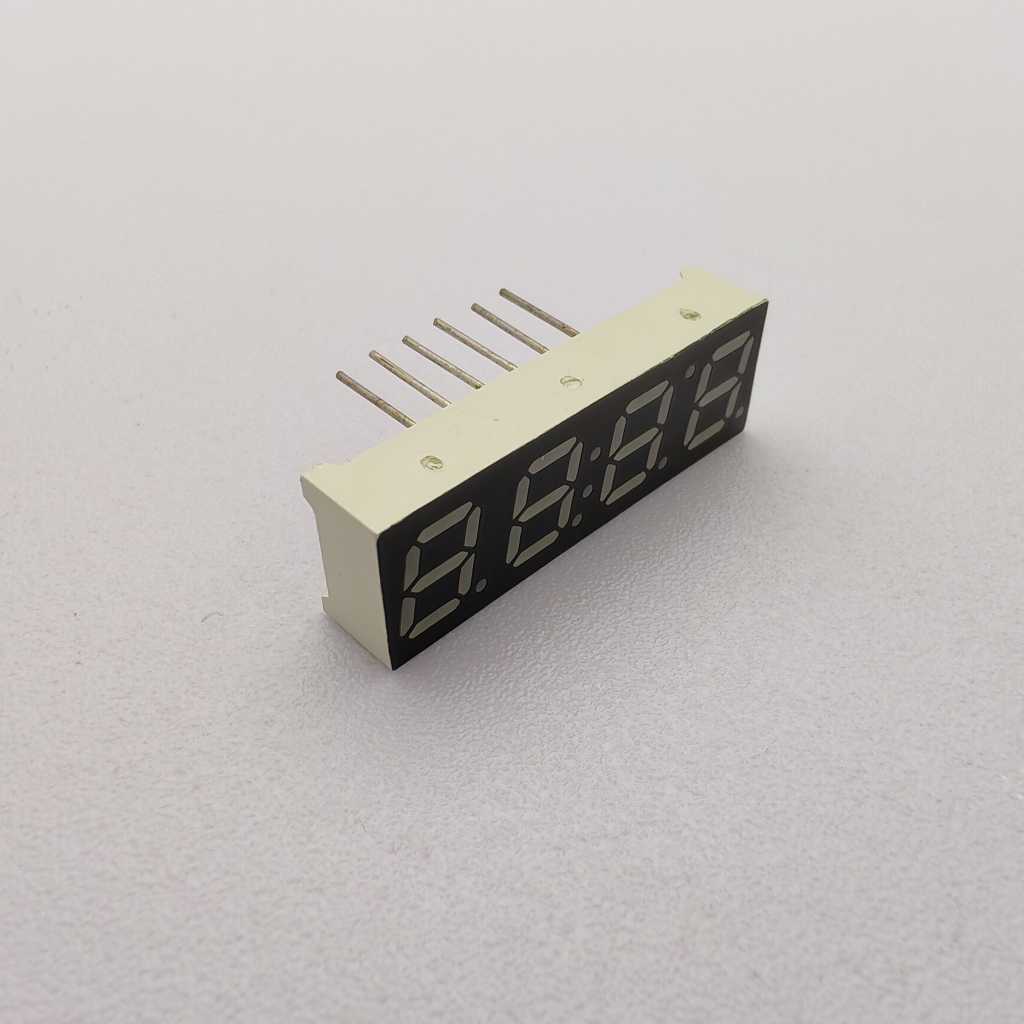 Pure Green 4 Digit 7 Segment LED Display for Timer Control