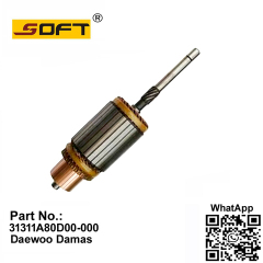 ARMATURE-STARTING MOTOR 31311A80D00-000 FOR DAEWOO DAMAS