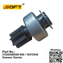 AUTO STARTER GEAR 31320A80D00-000 / 10475540 FOR DAEWOO DAMAS