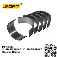 Bearing Set - Conn Rod STD 12181A81051-0A0 / 12181A81851-0A0 FOR DAEWOO DAMAS