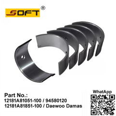 Bearing Set - Conn Rod +1.00 / 12181A81051-100 / 94580120 / 12181A81851-100 FOR DAEWOO DAMAS
