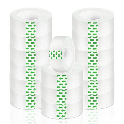 Stationery Tape 36mic 38mic 40mic Clear/Super Clear/Crystal Clear/Invisible Core: 25mm 76mm