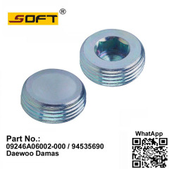 Bolt Plug 09246A06002-000 / 94535690 FOR DAEWOO DAMAS