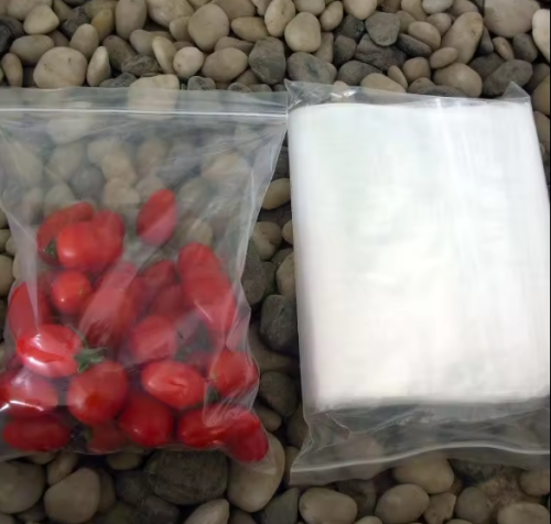 24cmx25cm PE Food Storage Resealable Zip Lock Bag with Customized Printing