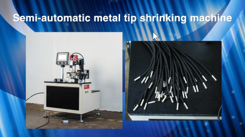 CO Semi-Automatic Metal Tip Shrinking Machine | 1500 pcs/h | 1PH 220V | CREDIT OCEAN