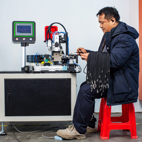 CO Semi-Automatic Metal Tip Shrinking Machine | 1500 pcs/h | 1PH 220V | CREDIT OCEAN