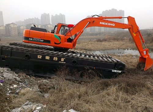 HEKING HK300SD Amphibious Excavator