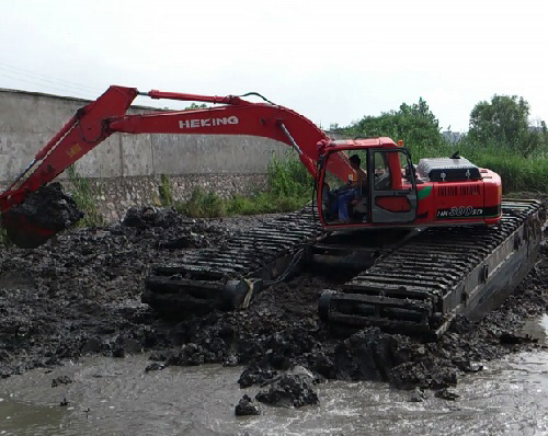 HEKING HK300SD Amphibious Excavator