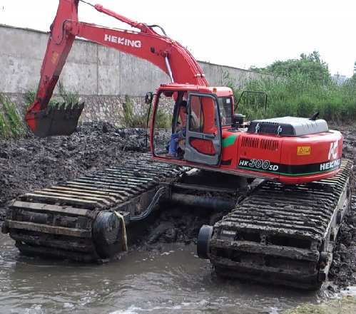HEKING HK300SD Amphibious Excavator