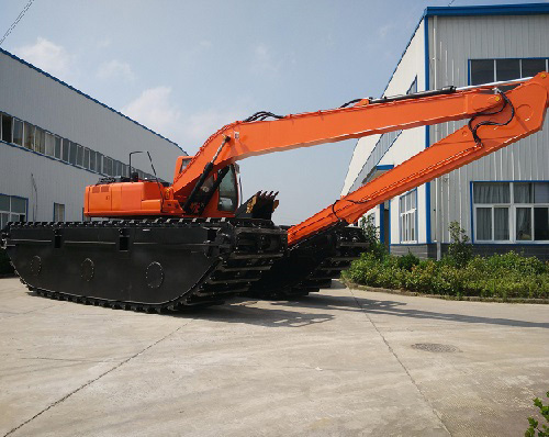HEKING HK300SDA Long Reach Amphibious Excavator