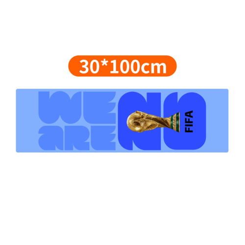 Custom 2026 World Cup Sports Towel Quick Dry Cooling Sweat Wicking Portable Yoga Running Gym Towel