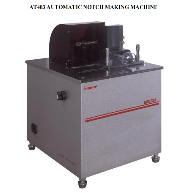 Automatic Notch Making Machine with higher cutting speed