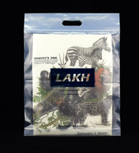 Multipurpose 26X40cm Zip Lock Resealable Bags Zipper Closure Bag with Custom Printing