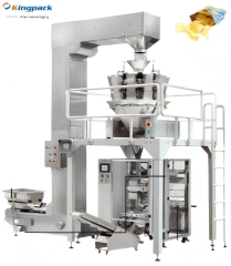 Automatic weighing and packing machineSUN420/ Automatic Cooked Rice Feed Gummy Candy Chips Vffs Packing Machine