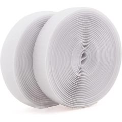 #20mmx25M Roll White Non Adhesive Loop(only) Tape in Customized Color Box Packing