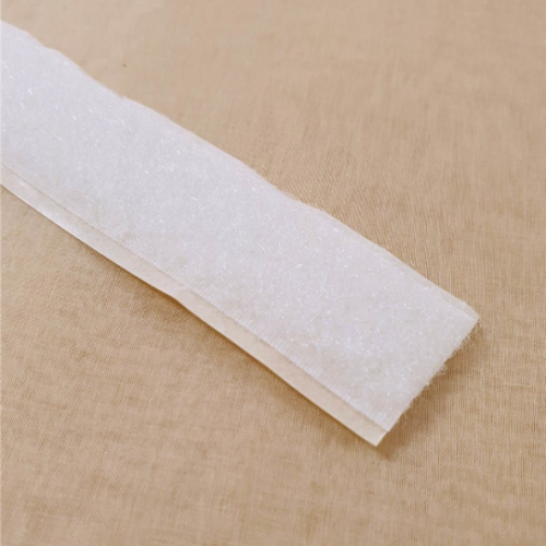 #20mmx2M Roll Adhesive Loop(only) Tape White in Blister Card Packing