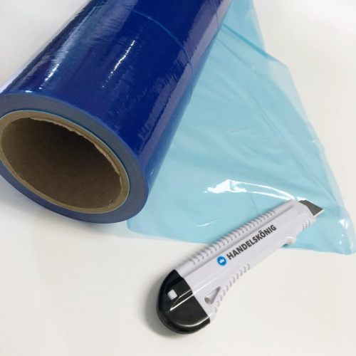 40mic/50micx750mmx100M PE Adhesive Windows and Doors Glass Protection Film