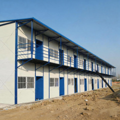 Color steel houses with light steel