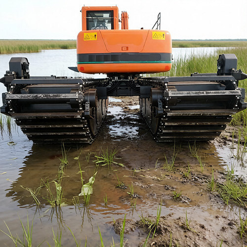 What Is an Amphibious Excavator and How Does It Work? | HEKING
