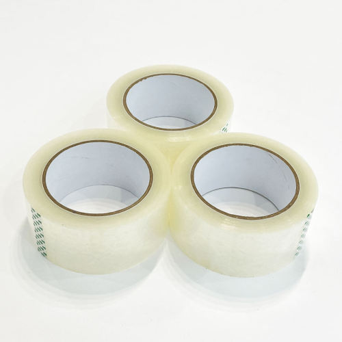 #45micx48mmx66m 6pk Clear Low Noise BOPP Packing Tapes for Box Sealing