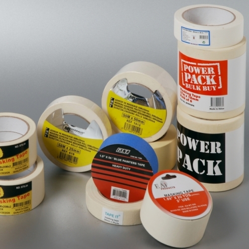 Masking Tape General Purpose 130-140mic Nature Rubber Glue Water Acrylic Glue