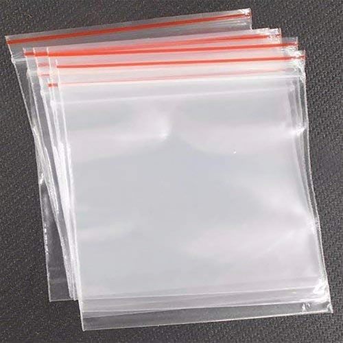 # 40micx15cmx18.3cm LDPE Grip Seal Bags Resealable Zip Lock 200pcs set