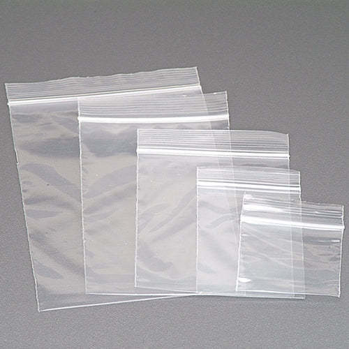 # 40micx10cmx12cm 200PK Reclosable Plain Self Zipper Lock Bags