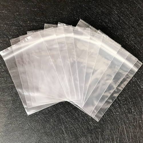 # 50pcs Zipper PE Plain Zip Lock Bags