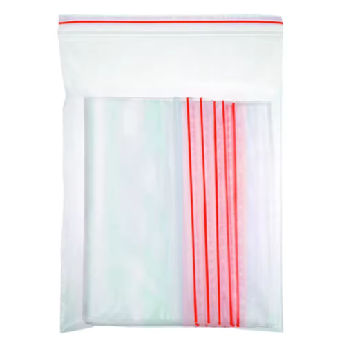 # 50pcs Zipper PE Plain Zip Lock Bags