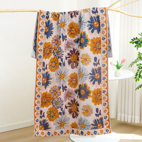 Pure Cotton Gauze Bath Towel Large Size Super Absorbent Quick Dry No Lint for Adults Women Men Home Bath
