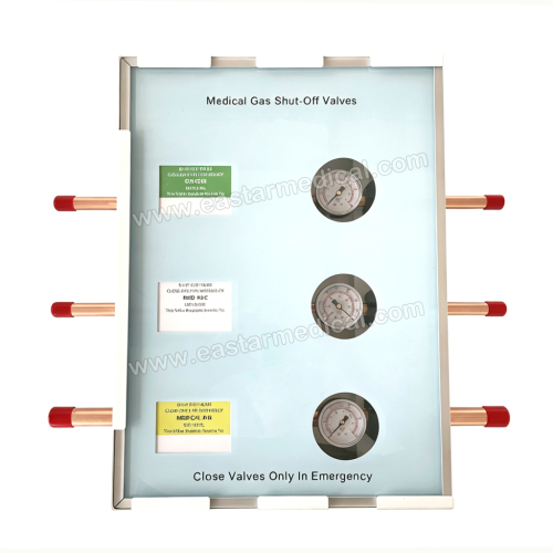 JUNYUAN Top Quality 4-Way Medical Gas Isolation Valve Box Source Manufacturer Wholesale for Global Distributors