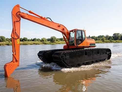 20 Ton Wetland Excavator for Swamp and Dredging Projects