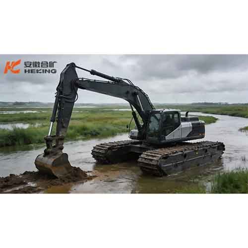 Amphibious Excavator Applications Across Wetlands, Rivers and Marshes