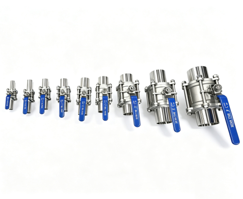 Factory OEM Stainless Steel 316 3-Piece Medical Gas Ball Valve Degreased Lockable Ball Valve for ICU and Operating Room