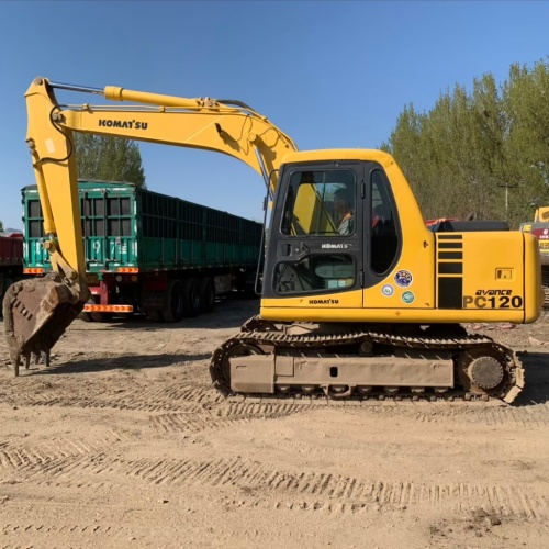 Used Komatsu Excavator PC120-6 PC120-8 with High Performance Good Condition 12Ton Second-hand Digger Machine