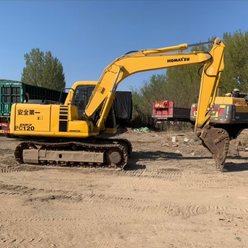 Used Komatsu Excavator PC120-6 PC120-8 with High Performance Good Condition 12Ton Second-hand Digger Machine