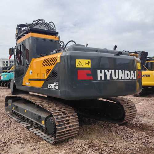 Used Hyundai Excavator HX220HD with Hydraulic Crawler Type Tier 2 Engine High Efficiency Pump & Gearbox for Sale