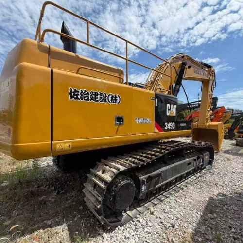 Caterpillar Used CAT349D2L Excavator with Original Used C13 Engine Zero Oil Leak Low Hours 49Ton 6-Cylinder Crawler Type