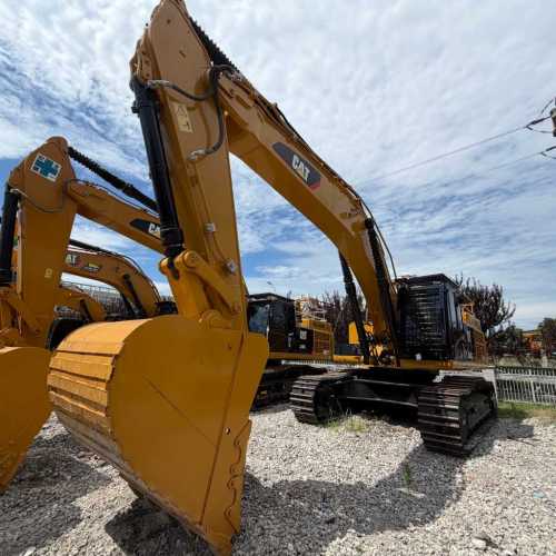 Caterpillar Used CAT349D2L Excavator with Original Used C13 Engine Zero Oil Leak Low Hours 49Ton 6-Cylinder Crawler Type