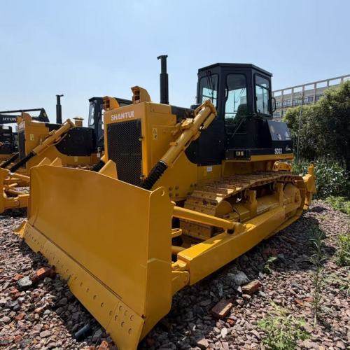 Crawler SD22 used Shantui bulldozer with 220HP Desert Version Three Ripper Engine Pump 6.4m³ Dozing Capacity