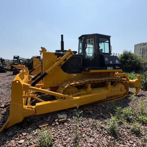 Crawler SD22 used Shantui bulldozer with 220HP Desert Version Three Ripper Engine Pump 6.4m³ Dozing Capacity